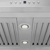 ZLINE GL5i Island Mount Range Hood in Stainless Steel & Glass