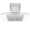 ZLINE GL5iCRN-BT Island Mount Range Hood in Stainless Steel with Built-in CrownSoundÑ¢ Bluetooth Speakers