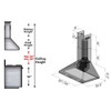 ZLINE KF1 Wall Mount Range Hood in Stainless Steel