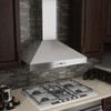 ZLINE KL3CRN Wall Mount Range Hood in Stainless Steel with Crown Molding