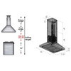 ZLINE KL3i Island Mount Range Hood in Stainless Steel