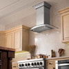 ZLINE KN Wall Mount Range Hood in Stainless Steel & Glass