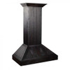 ZLINE KPDD Wooden Wall Mount Range Hood in Rustic Dark Finish - Includes Motor