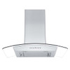 ZLINE KZ Wall Mount Range Hood in Stainless Steel & Glass