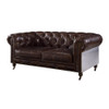 ACME Aberdeen Loveseat, Vintage Brown Top Grain Leather