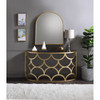 ACME 90820 Altus Console Table, Gold Finish