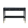 ACME Atalia Sofa Table, Marble & Black