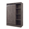 ACME 98092 Bellarosa Wardrobe, Weathered Gray Oak Finish