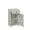 ACME 97378 Ceara Side Table, White