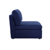 ACME 56035 Crosby Modular - Armless Chair, Blue Fabric