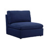 ACME 56035 Crosby Modular - Armless Chair, Blue Fabric