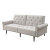 ACME 58250 Eiroa Adjustable Sofa, Beige Fabric