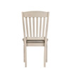 ACME 77192 Fedele Side Chair, Tan Fabric & Cream Finish