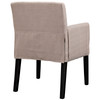 Modway Chloe Upholstered Fabric Armchair EEI-1045-BEI