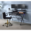 ACME 92870 Hartman Computer Desk, Black