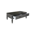 ACME 88815 House Beatrice Coffee Table, Charcoal & Light Gray Finish