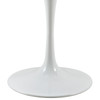 Modway Lippa 28" Round Wood Top Dining Table EEI-1115-WHI