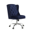 ACME 92665 Jamesia Office Chair, Midnight Blue Velvet