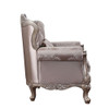 ACME 54867 Jayceon Chair with 1 Pillow, Fabric & Champagne