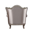 ACME 54867 Jayceon Chair with 1 Pillow, Fabric & Champagne