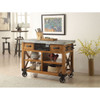 ACME 98182 Kailey Kitchen Cart, Antique Oak