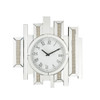 ACME Lavina Wall Clock, Mirrored & Faux Diamonds