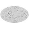 Modway Lippa 60" Oval Artificial Marble Dining Table EEI-1135-WHI