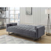 ACME 58260 Limosa Adjustable Sofa, Gray Fabric