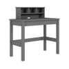 ACME Logan Writing Desk, Gray Finish