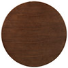 Modway Lippa 36" Round Walnut Dining Table EEI-1136-WAL