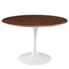 Modway Lippa 47" Round Walnut Dining Table EEI-1137-WAL