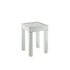 ACME 84707 Noralie End Table, Mirrored & Faux Diamonds