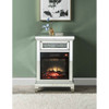 ACME 90866 Noralie Fireplace, Mirrored & Faux Diamonds