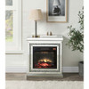 ACME 90868 Noralie Fireplace, Mirrored & Faux Diamonds