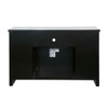 ACME 91775 Noralie TV Stand with Fireplace, Mirrored & Faux Diamonds