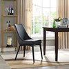 Modway Viscount Vinyl Dining Chair EEI-2226-BLK