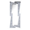 ACME Noralie Accent Mirror (Floor), Mirrored & Faux Diamonds