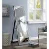 ACME 97157 Nowles Accent Mirror (Floor), Mirrored & Faux Stones