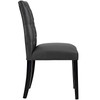 Modway Duchess Vinyl Dining Chair EEI-2230-BLK