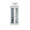 ACME Nysa Accent Candleholder (Set-2), Mirrored & Faux Crystals