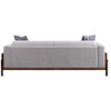 ACME 54890 Pelton Sofa with Pillows, Fabric & Walnut