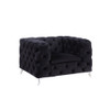 ACME Phifina Chair, Black Velvet