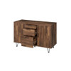 ACME 90880 Pinacle Cabinet, Walnut Finish