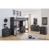 ACME 37956 Cargo 4-Drawer Chest, Gunmetal Finish