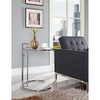 Modway Eileen Gray Chrome Stainless Steel End Table EEI-125-SLV