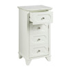 ACME 97538 Shakeia Cabinet, Marble & White