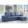 ACME 54650 Strophios Reversible Sleeper Sofa, Blue Fabric