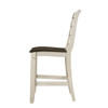 ACME 77183 Tasnim Counter Height Chair, Oak & Antique White Finish