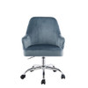 ACME Vorope Office Chair, Blue Velvet