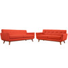 Modway Engage Loveseat and Sofa Set of 2 EEI-1348-ATO